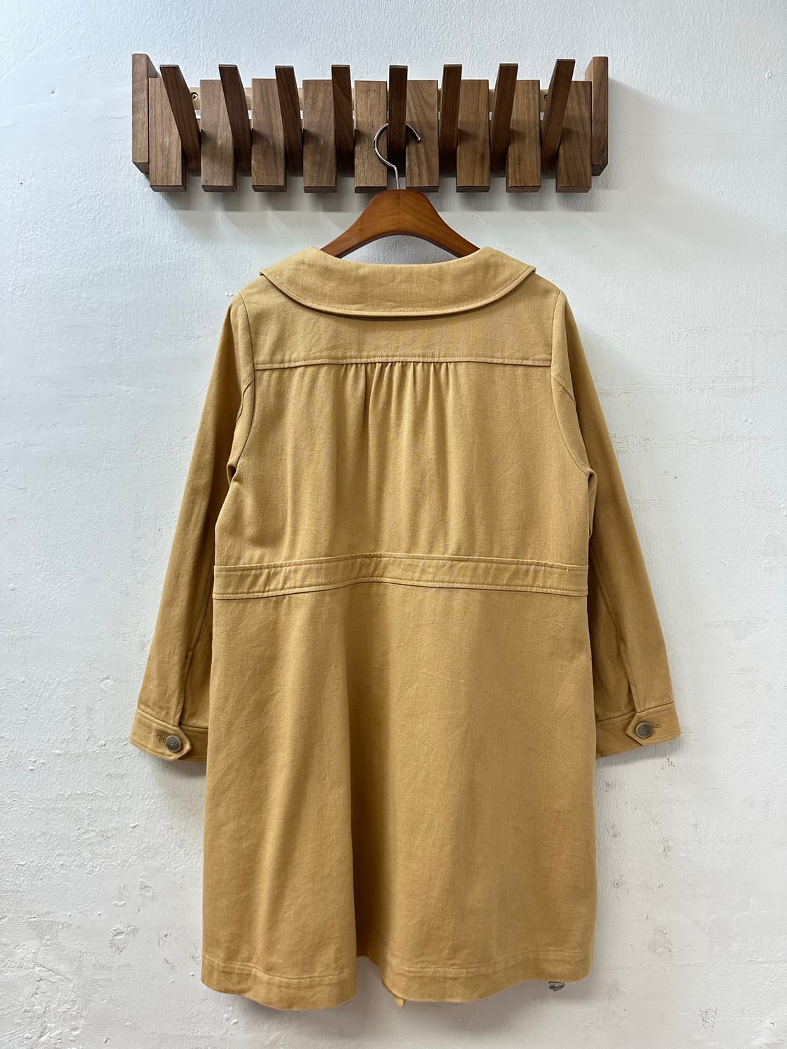 일본빈티지 SM2 사만사모스 코튼 100% 둥근카라 코트 자켓 상품이미지5