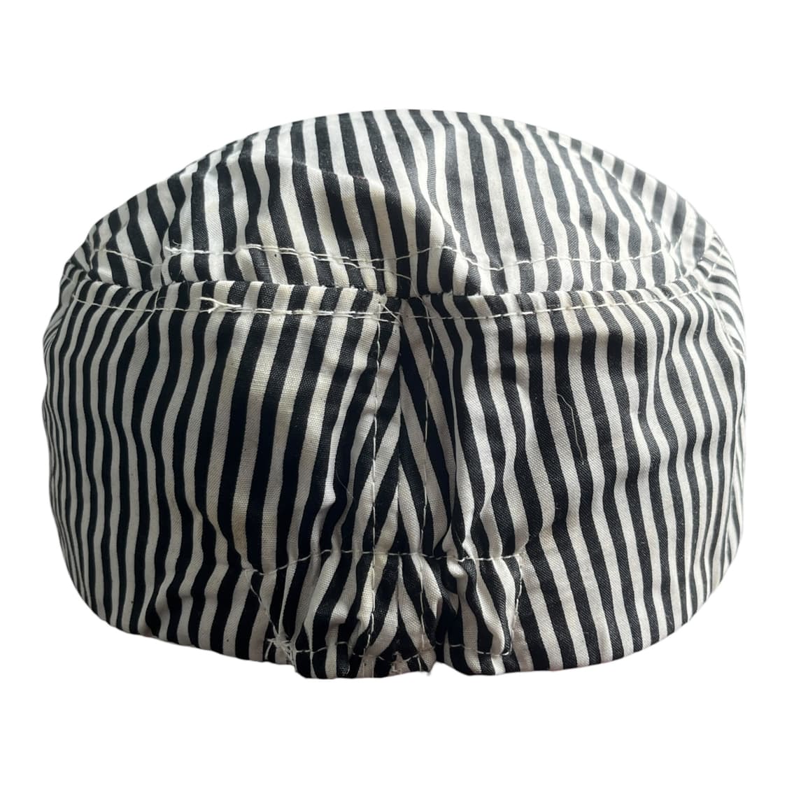 스트라이프 워크캡 블랙 화이트 상품이미지5