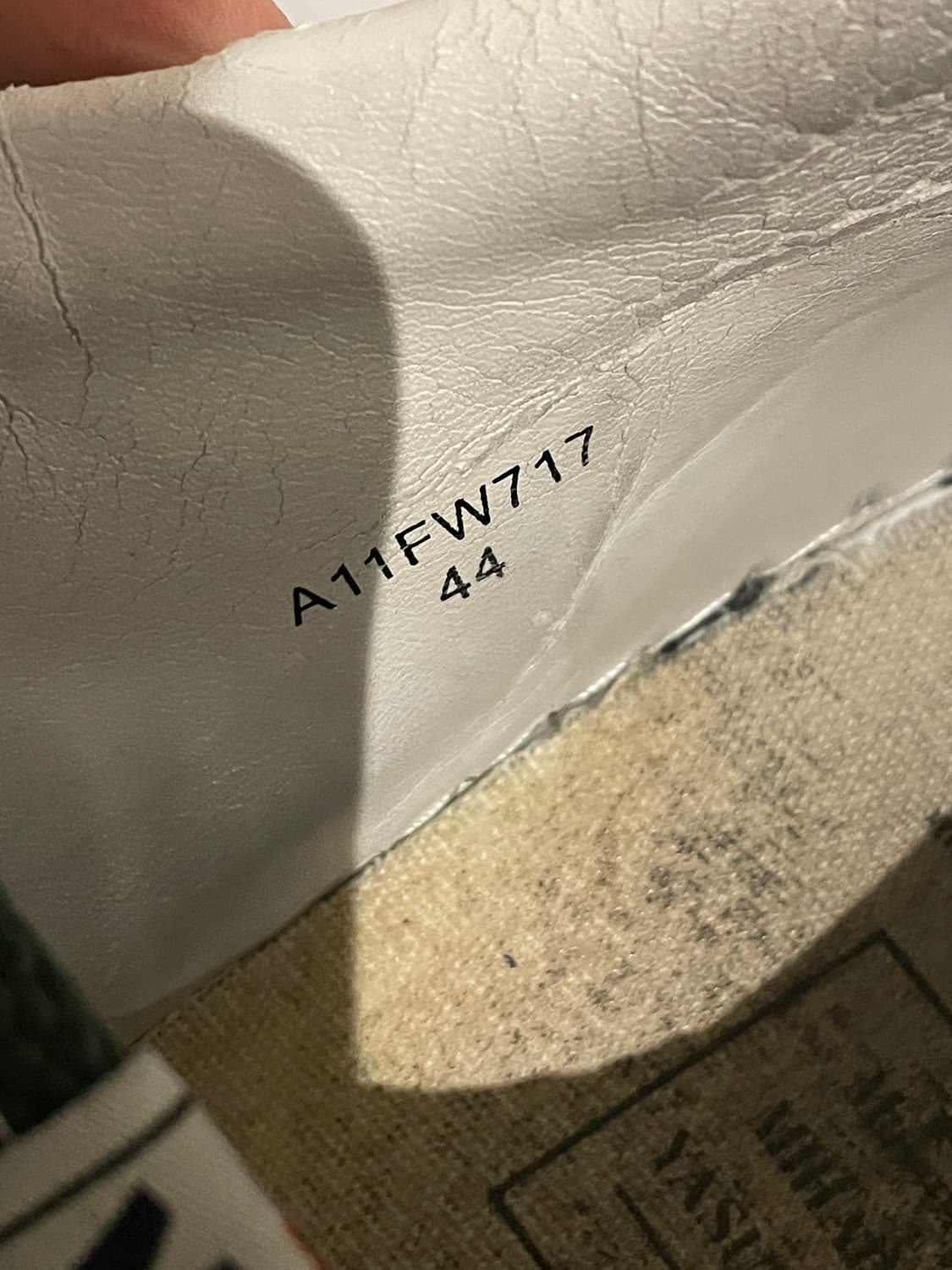 [290size]미하라 야스히로 블레이키 OG 솔 엠보스 레더 그린 상품이미지3