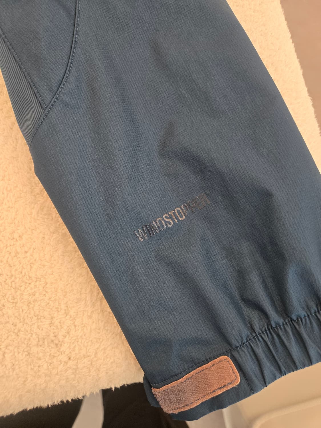 몽벨 바람막이 후드 자켓 블루 110 상품이미지7