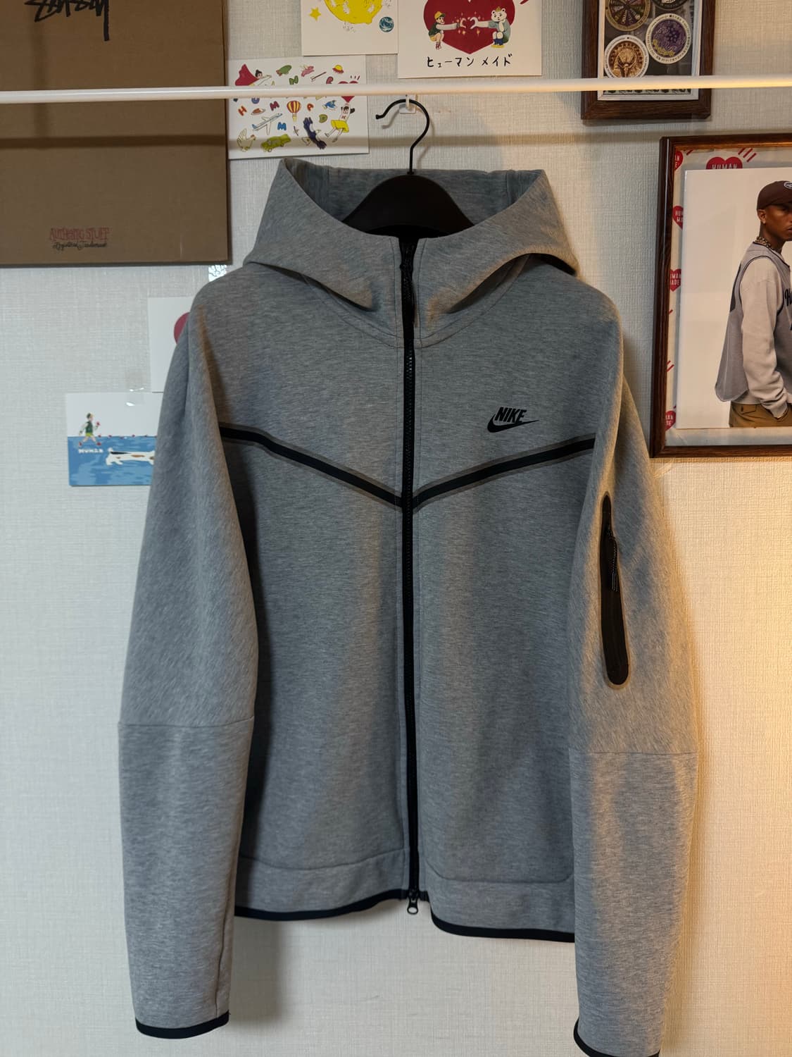 [2XL]나이키 테크팩 후드집업 그레이 상품이미지1