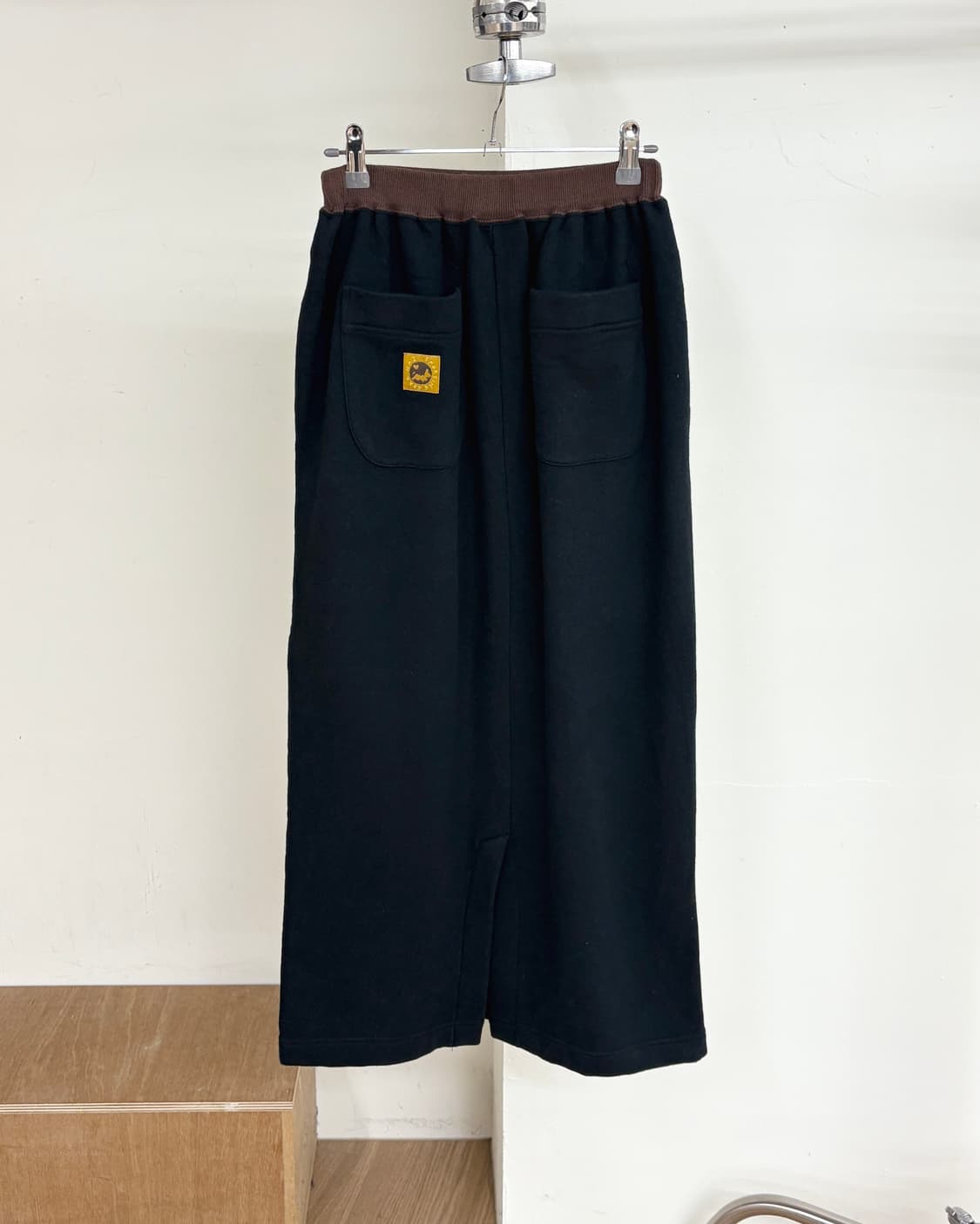 하이 스포르팅 기어 네이비 코튼 스웨트 스커트 상품이미지4