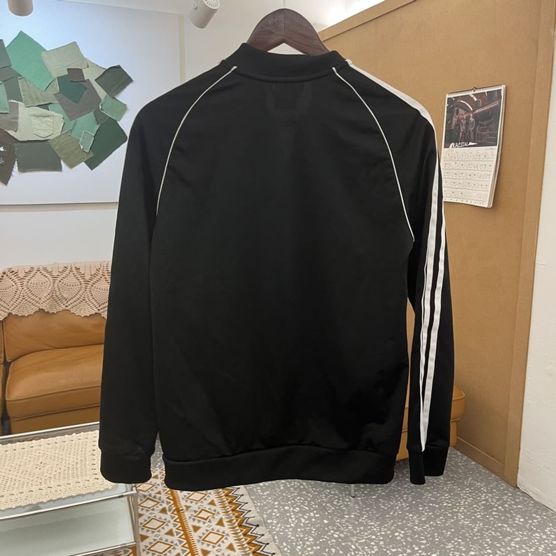 아디다스 빈티지 Y2K 레트로 슈퍼스타 져지 집업 160 C10576 상품이미지4