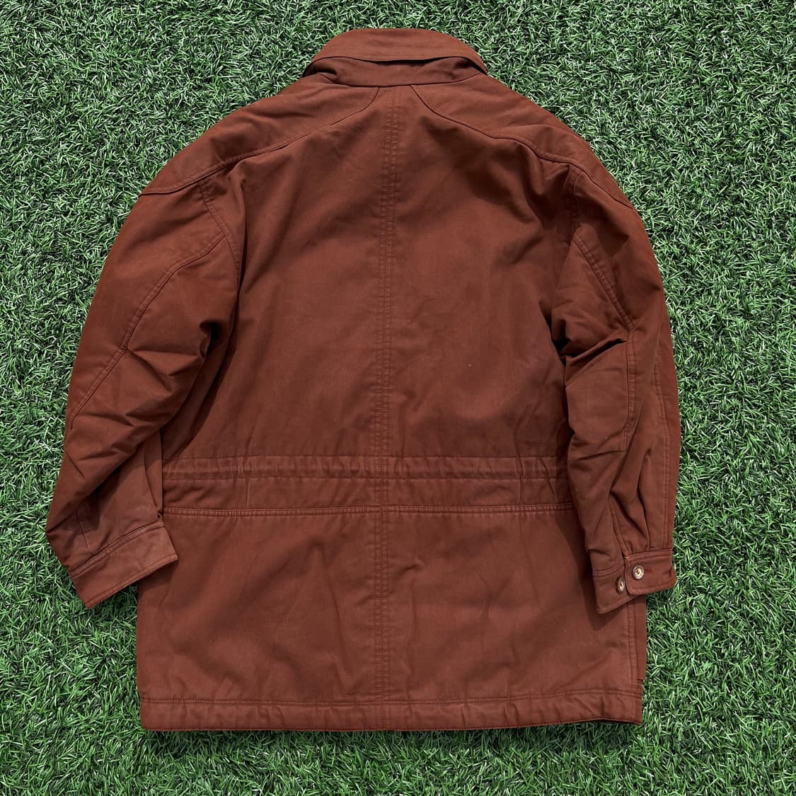 80-90s BARTSONS 빈티지 가죽배색 자켓(실측확인) 상품이미지7
