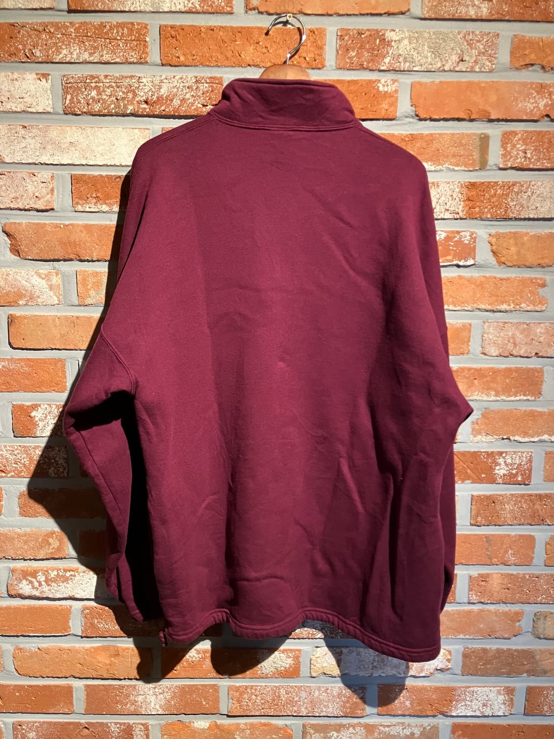 90s USA 빈티지 러셀 하프 집업 스웻 셔츠 맨투맨 상품이미지5