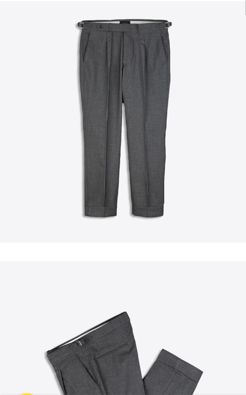 그레이 울 슬렉스 상품이미지1