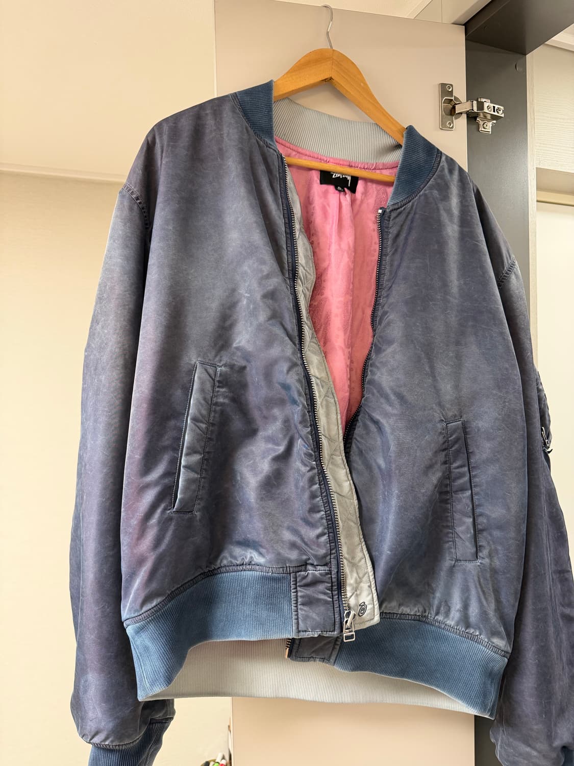 스투시 다이드 봄버 xl 상품이미지1