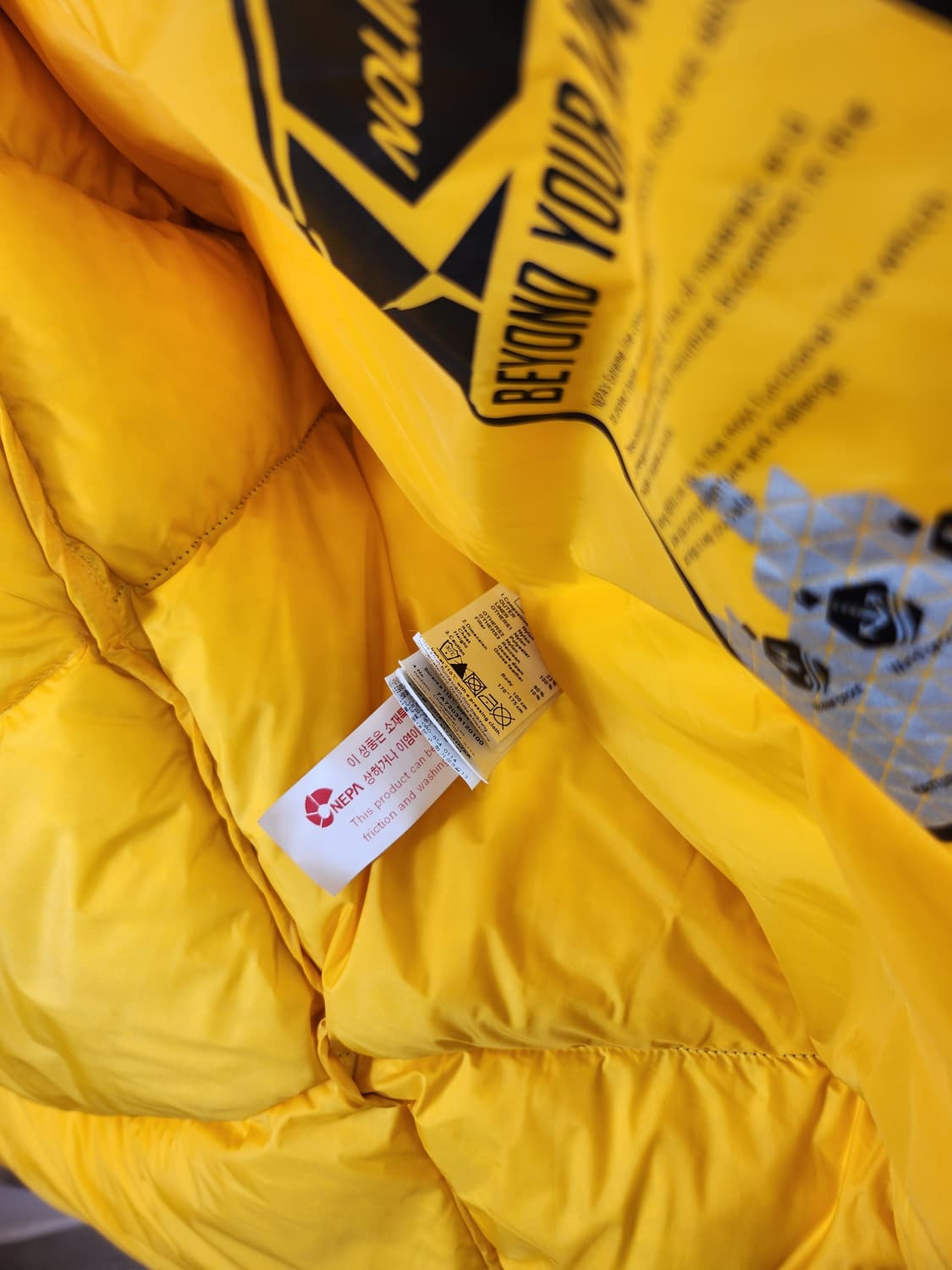 네파  NOLIMIT 기능성 구스패딩  100-105 L 새제품급 상품이미지10