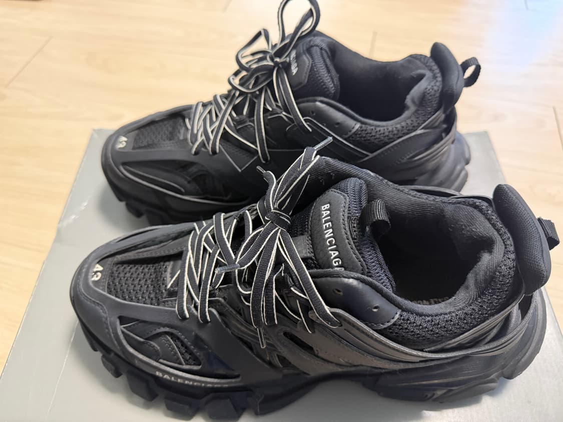 발렌시아가 트랙스니커즈 트랙슈즈 트리플블랙43 상품이미지3