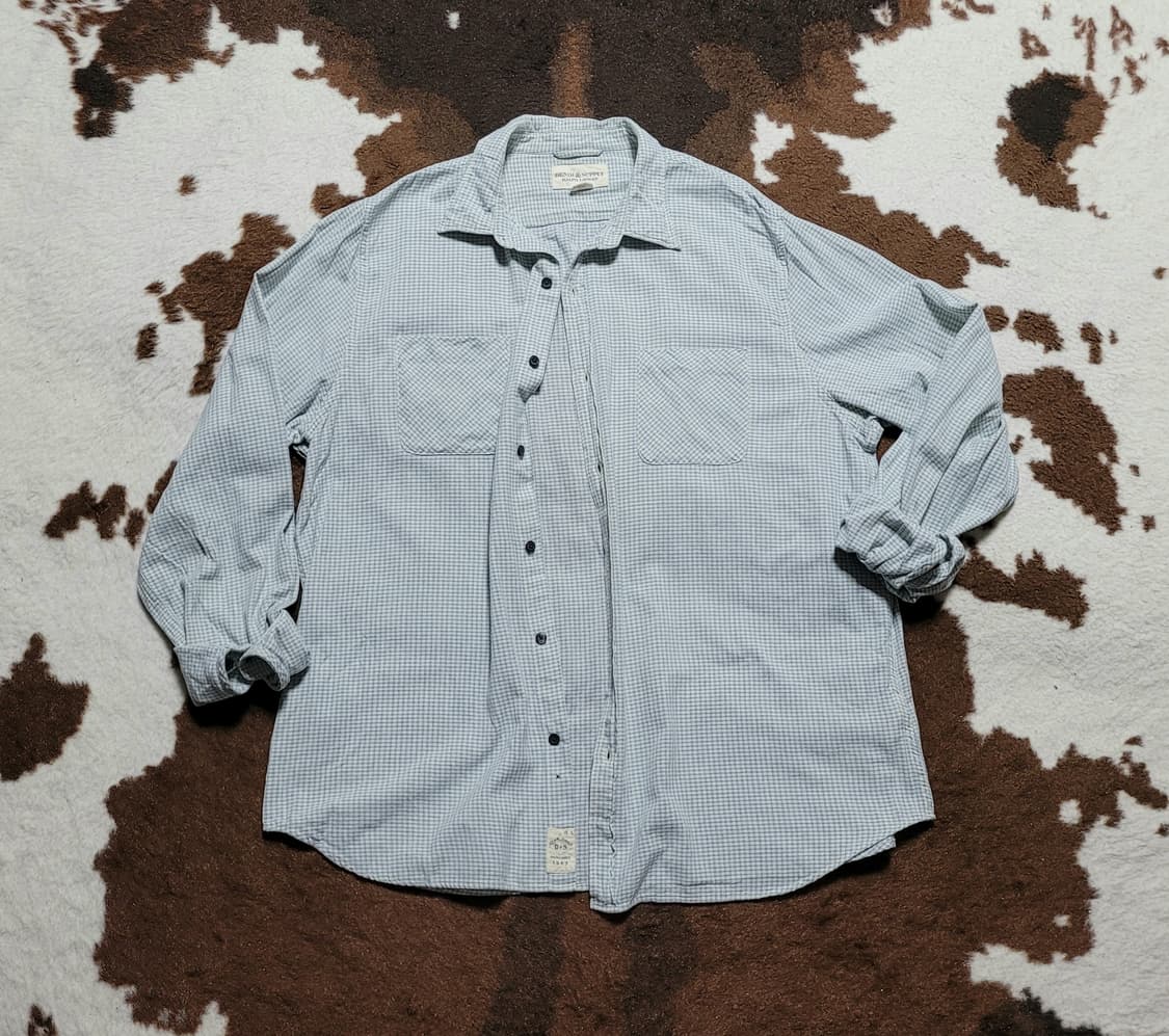 데님앤서플라이 남성용 코튼 셔츠(XXL) 상품이미지1