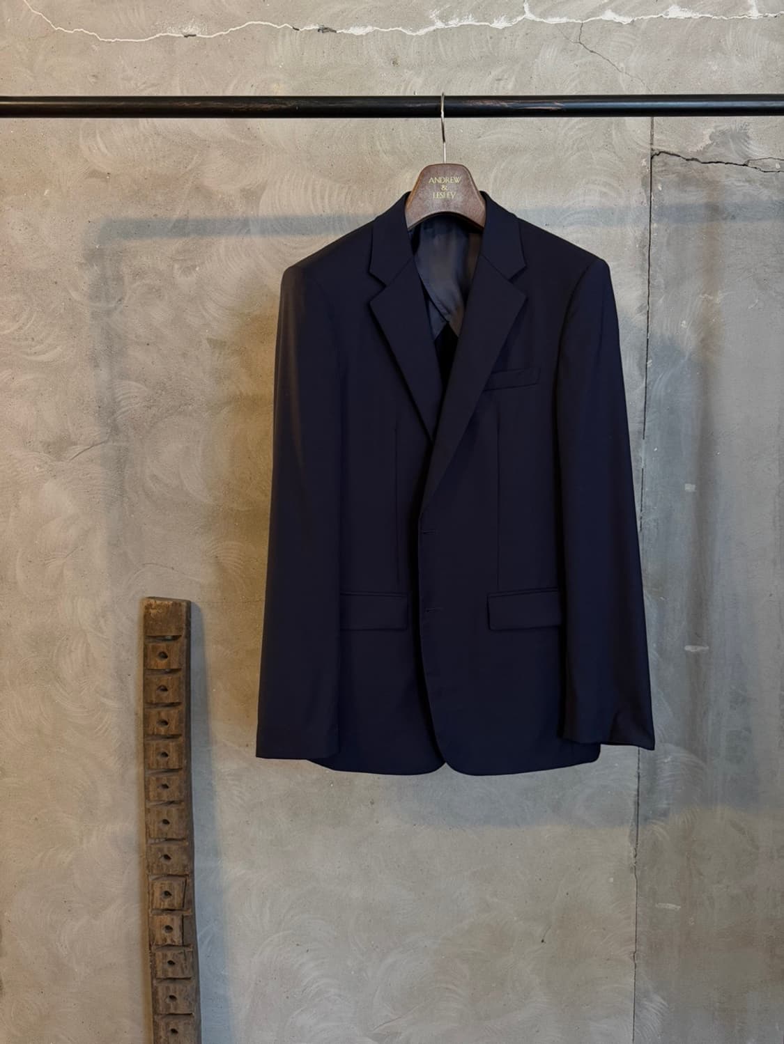 솔리드옴므 네이비 블레이저 100 상품이미지1