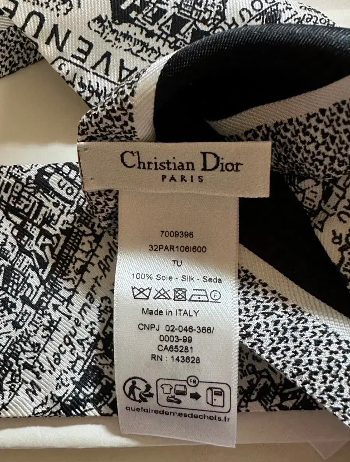 [새상품] 디올 Dior Plan de Paris 미차 스카프 상품이미지4