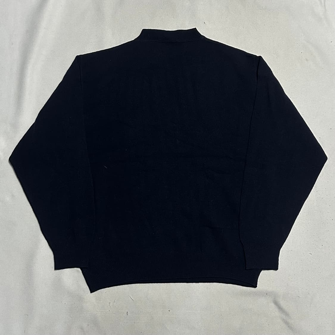 48 구찌 90s 네이비 램스울 니트  상품이미지3