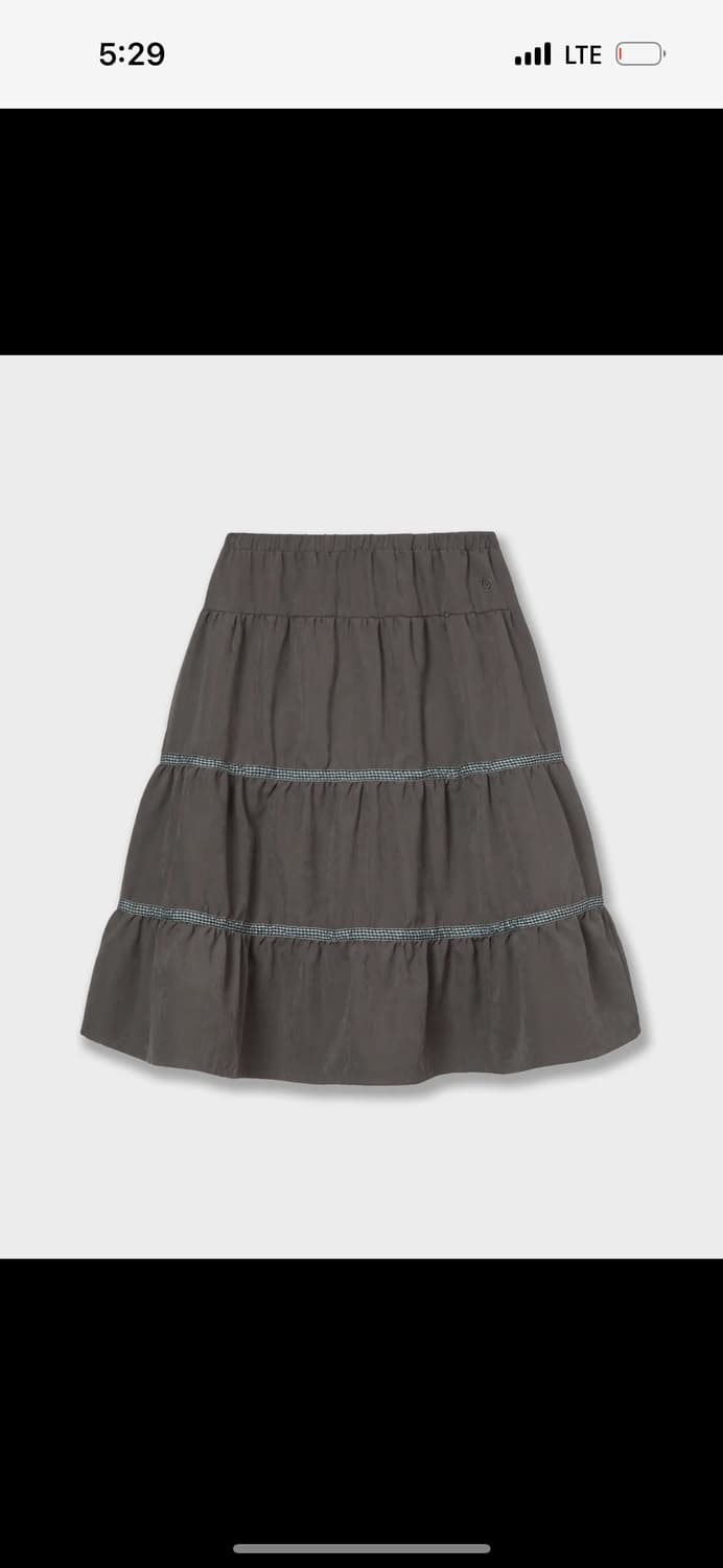 에이이에이이 스커트 브라운 상품이미지1