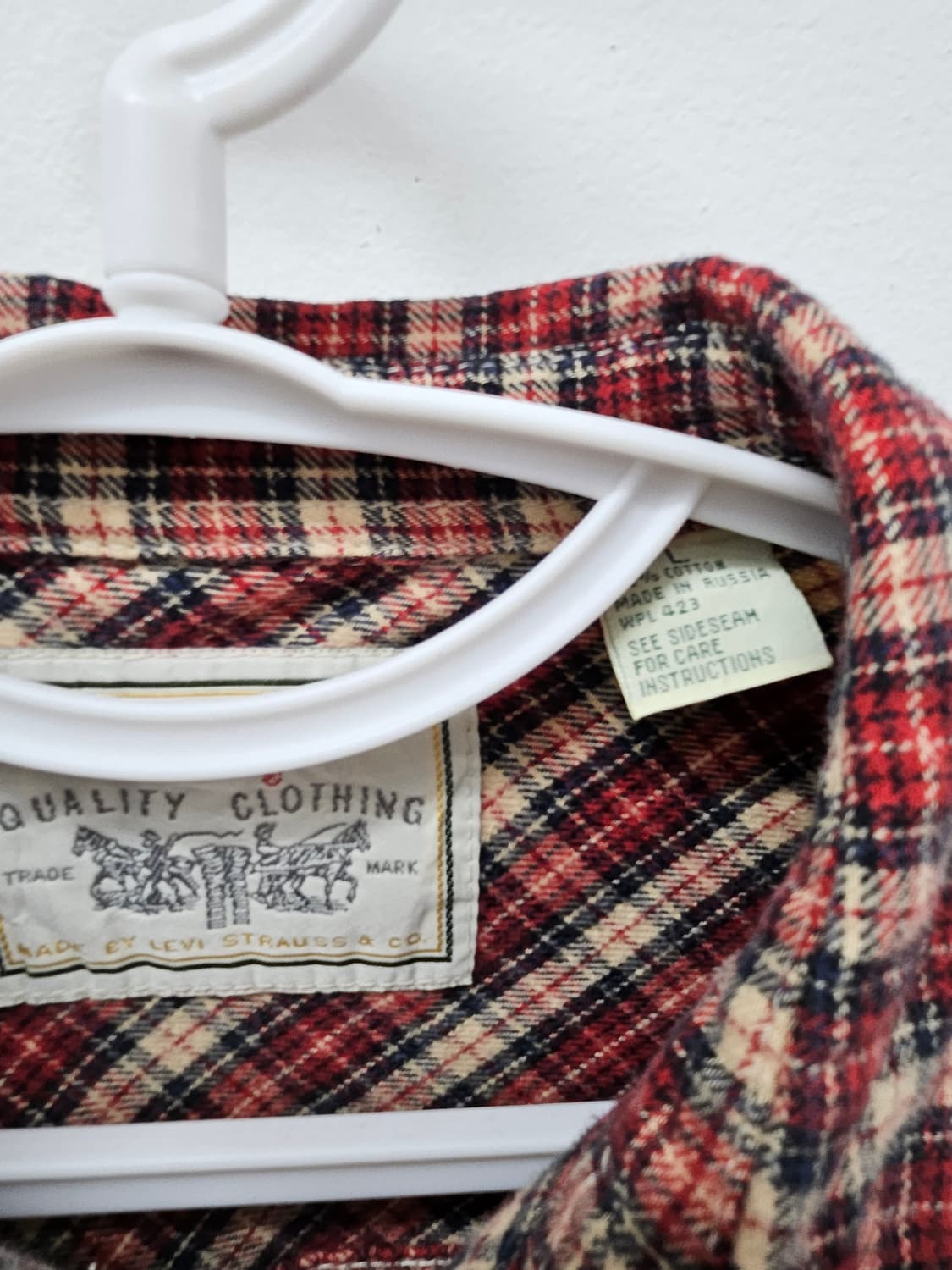 리바이스 빈티지 체크셔츠 상품이미지3