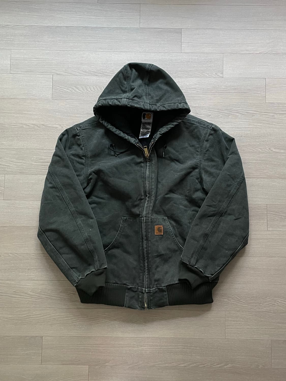 칼하트 j130 mos 모스 민트급 액티브 샌드스톤 상품이미지1