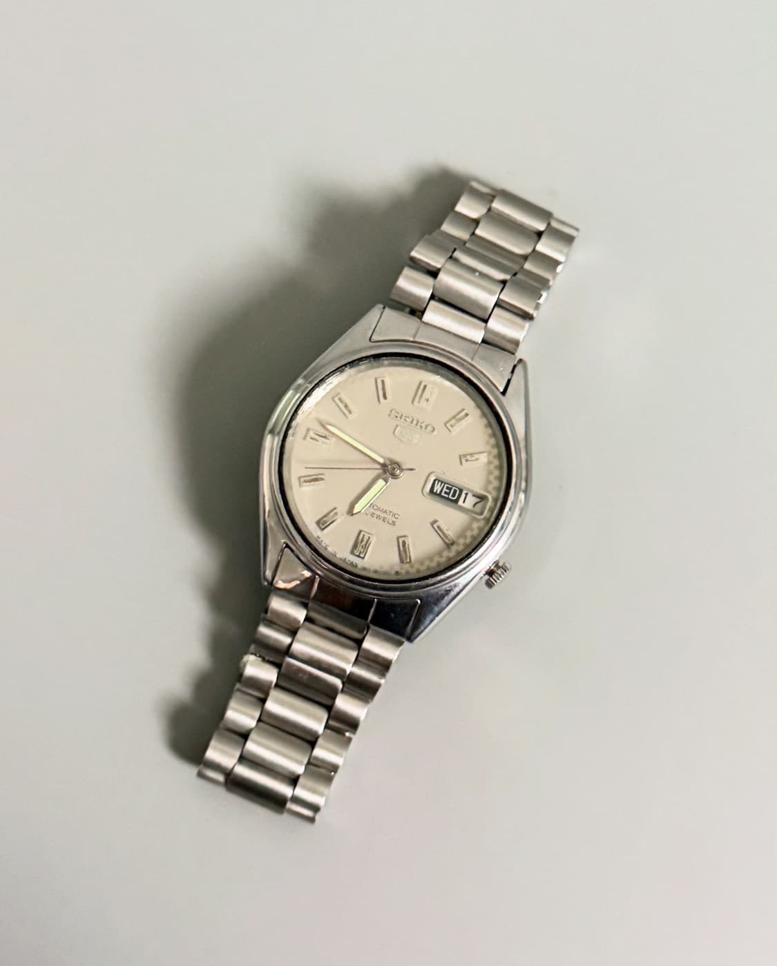 vintage SEIKO 5 Automatic metal watch 상품이미지1