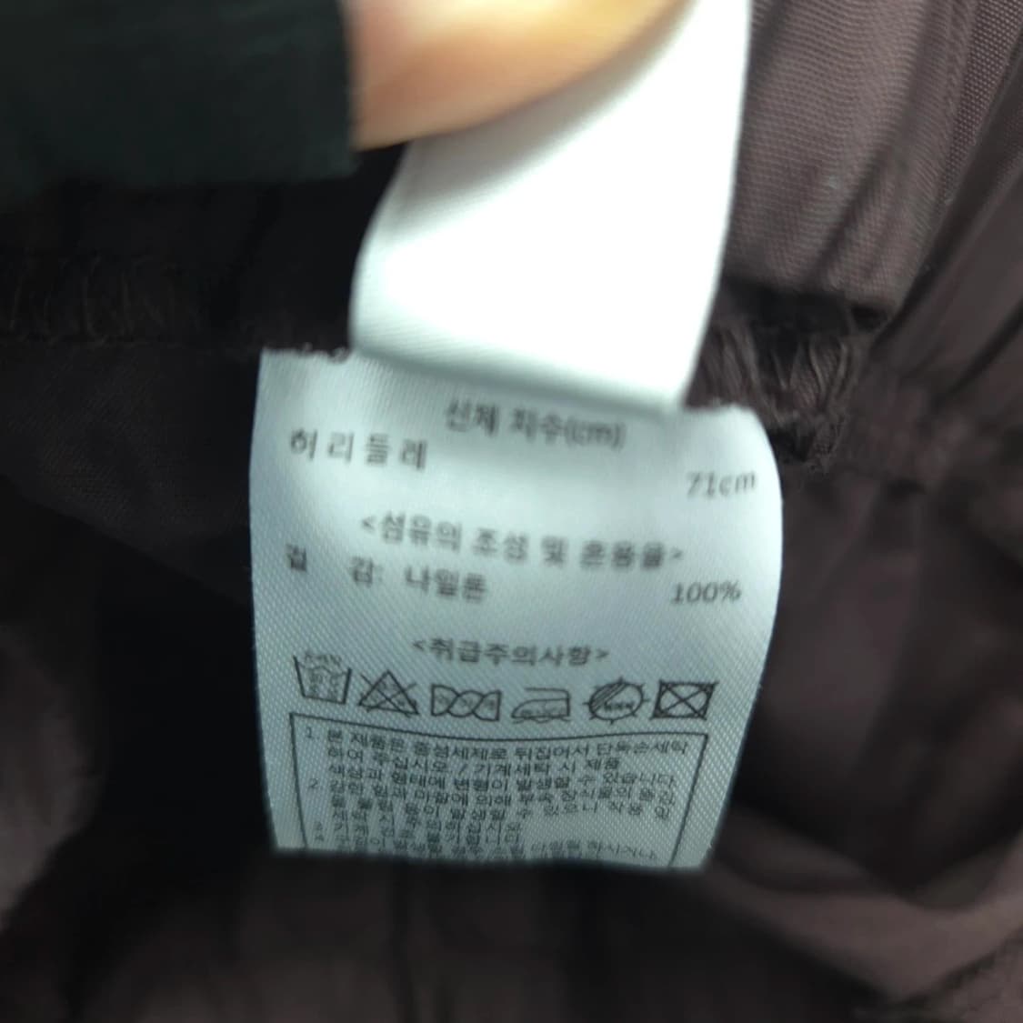 여28 모리걸 무드 빈티지 프릴 롱스커트 초코브라운 상품이미지4