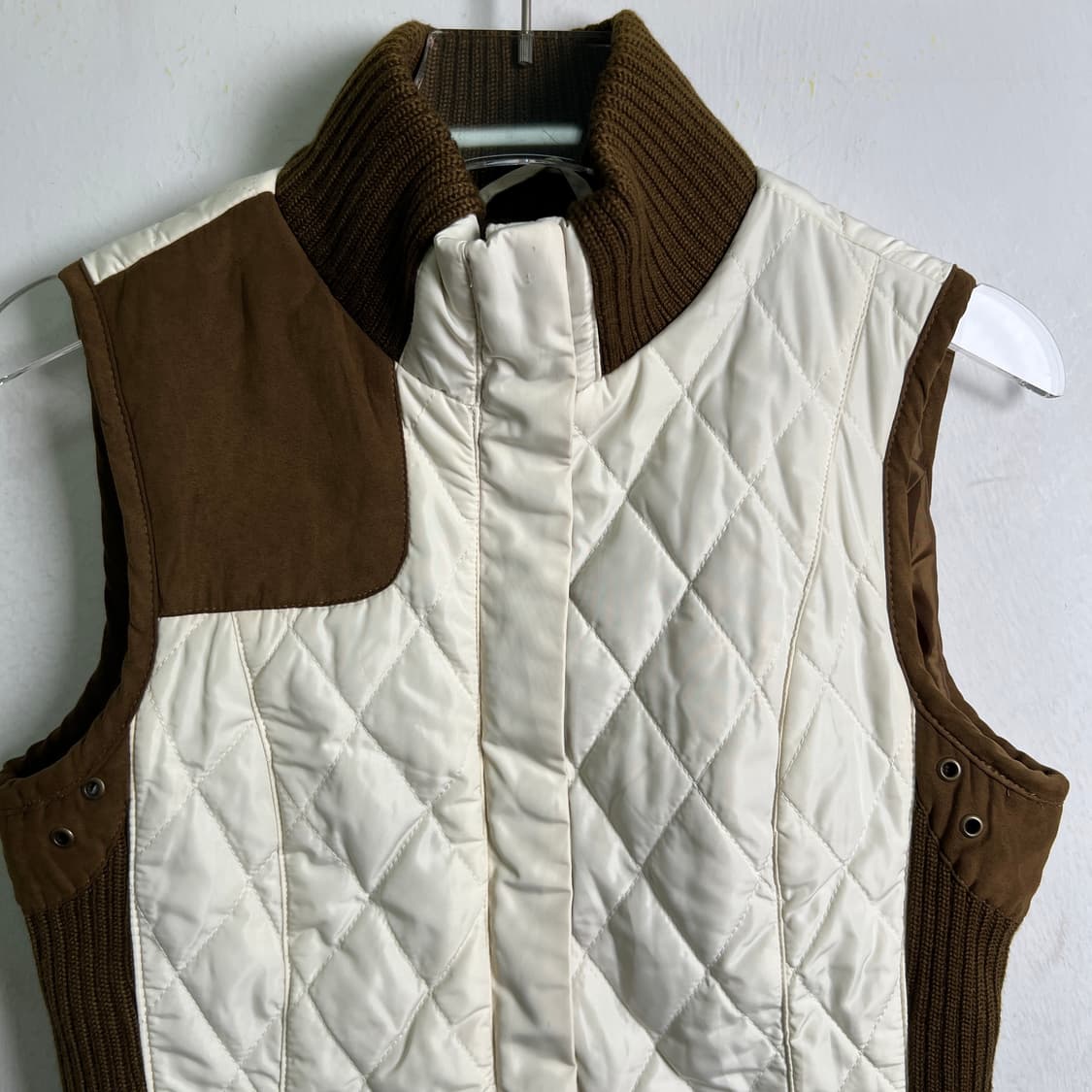 자라 베이직 스웨이드 퀄팅 베스트 S 상품이미지4