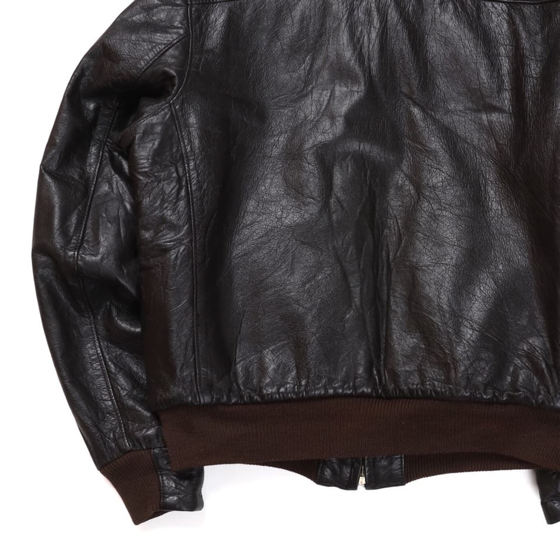 70s L.L.Bean G-1  Flight Leather Ja 상품이미지6