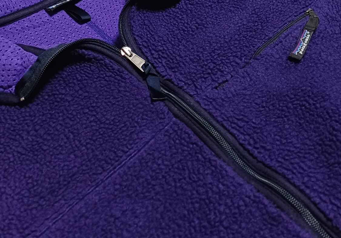 🇺🇸 파타고니아 레트로 파일 가디건 - 퍼플 상품이미지5