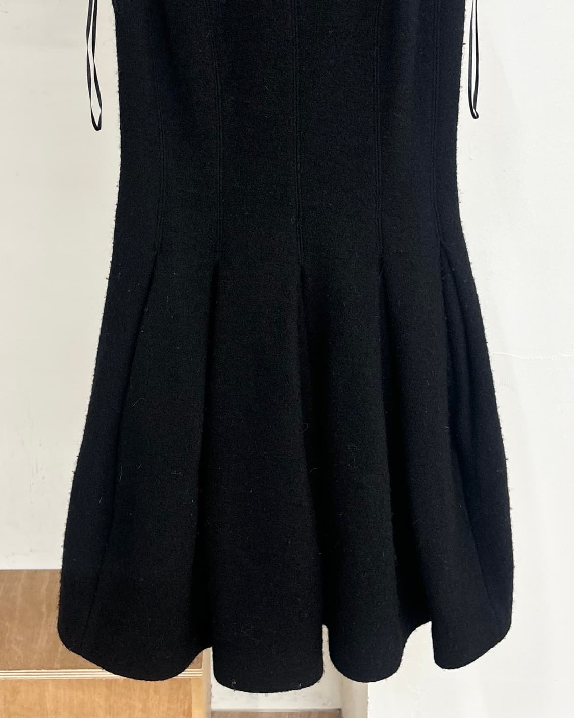 랄프로렌 블랙 플레어 슬리브리스 원피스  상품이미지5