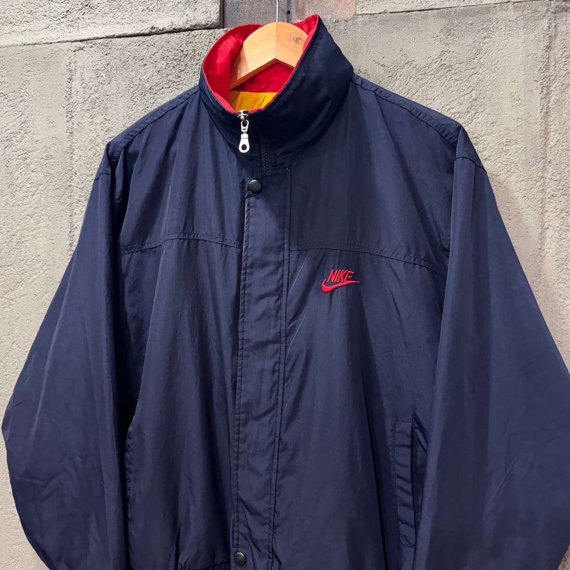 90s 나이키 블루종 자켓 made in USA (M)   상품이미지1