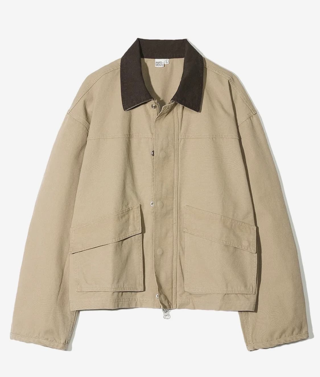 Partimento VTG 워시드 와이드 워크 자켓 베이지 상품이미지1