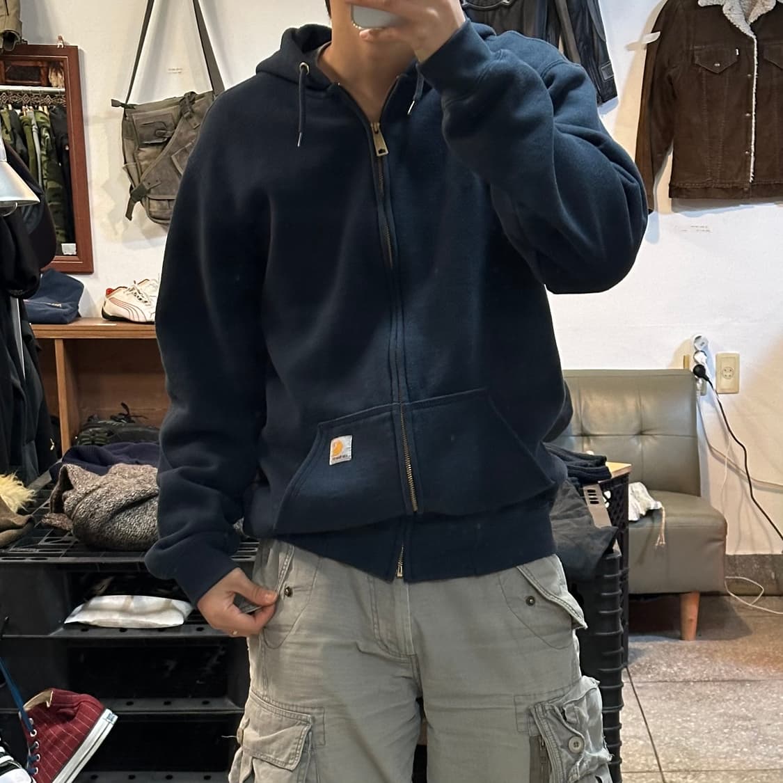 칼하트wip 후드집업 상품이미지2