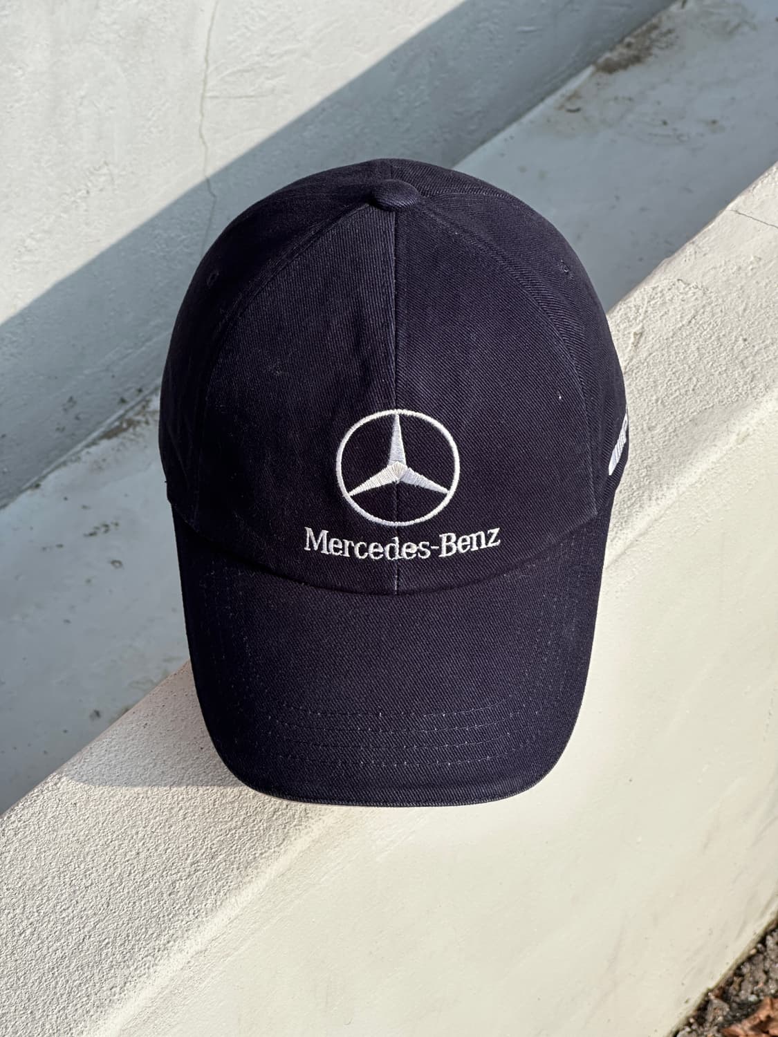 [F] 메르세데스 벤츠 로고 다크네이비 볼캡 모자 상품이미지1