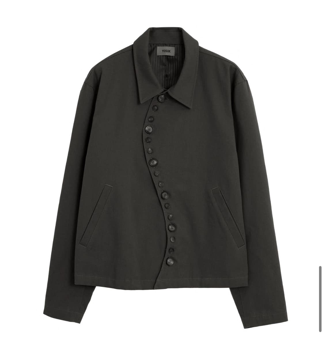 요석 S button Jacket Warm Gray [1] 상품이미지1