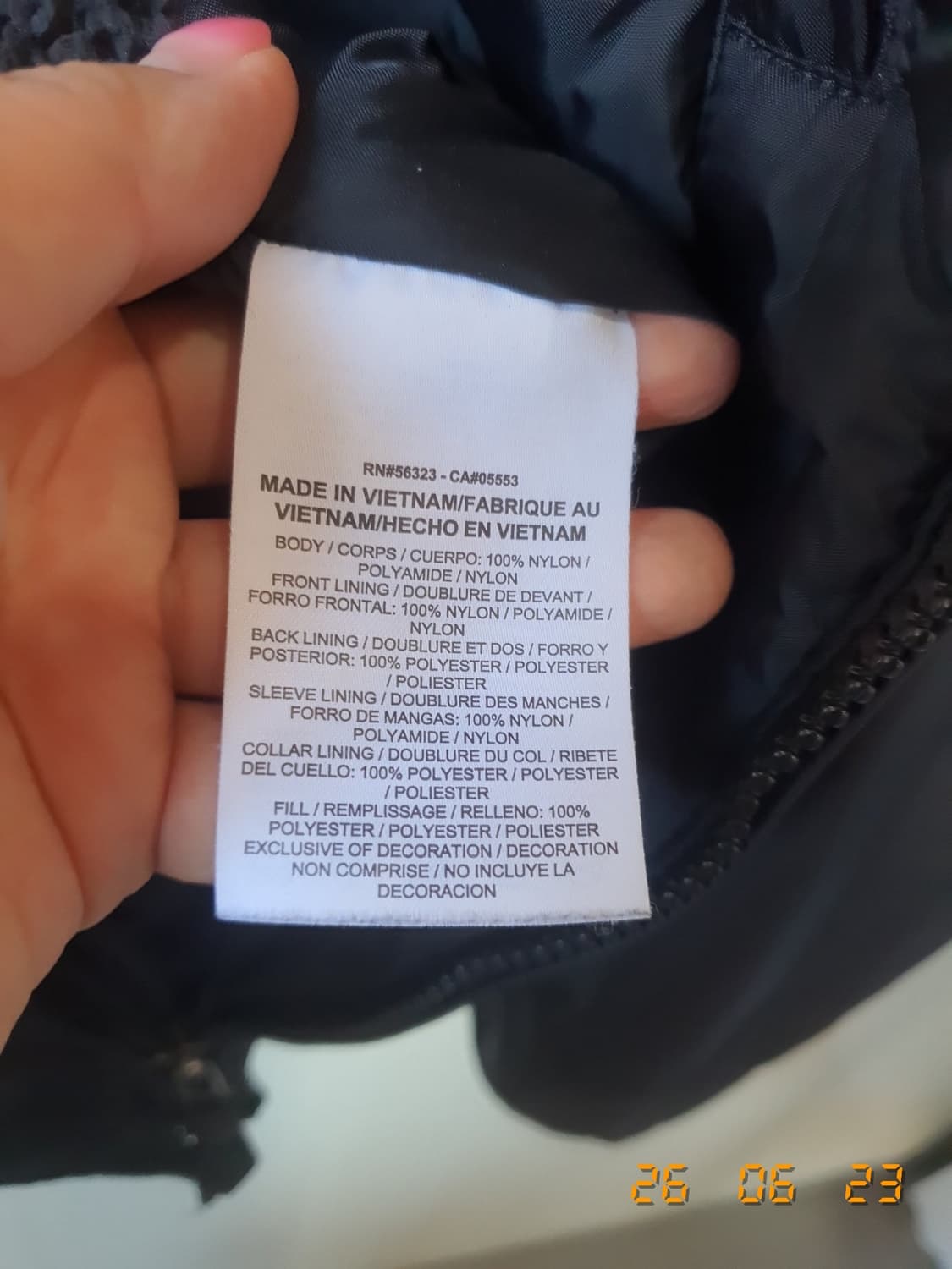 나이키 ACG 검정 안감 기모  자켓 M 블랙 상품이미지6
