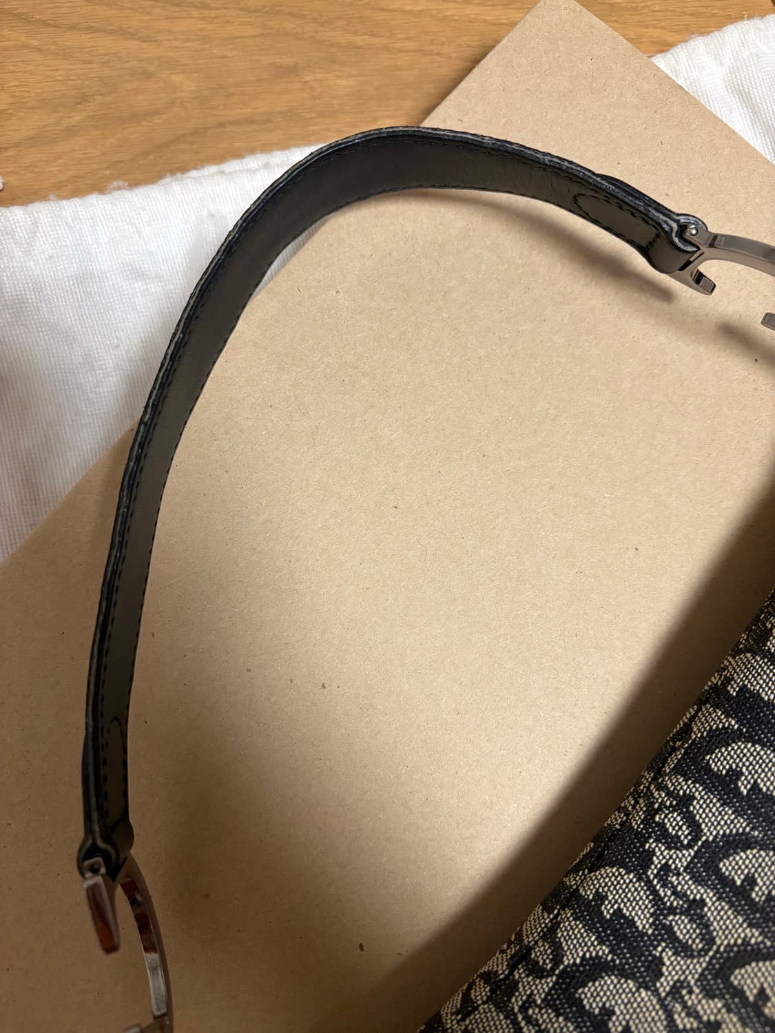 빈티지 디올 새들백 상품이미지4