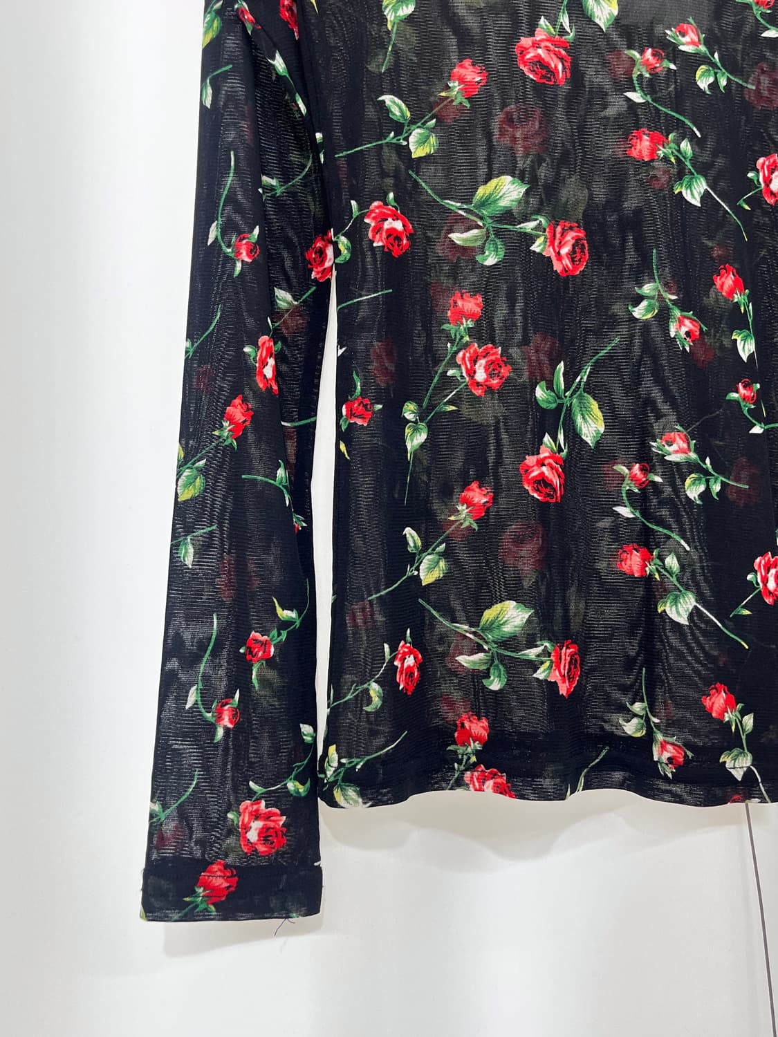 vintage see through top 상품이미지3