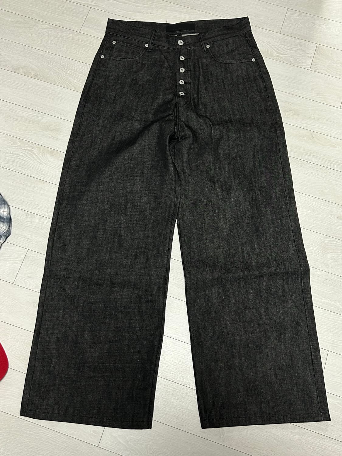 노페이스 스튜디오 재페니즈 데님 루즈핏 블랙 m size 상품이미지1