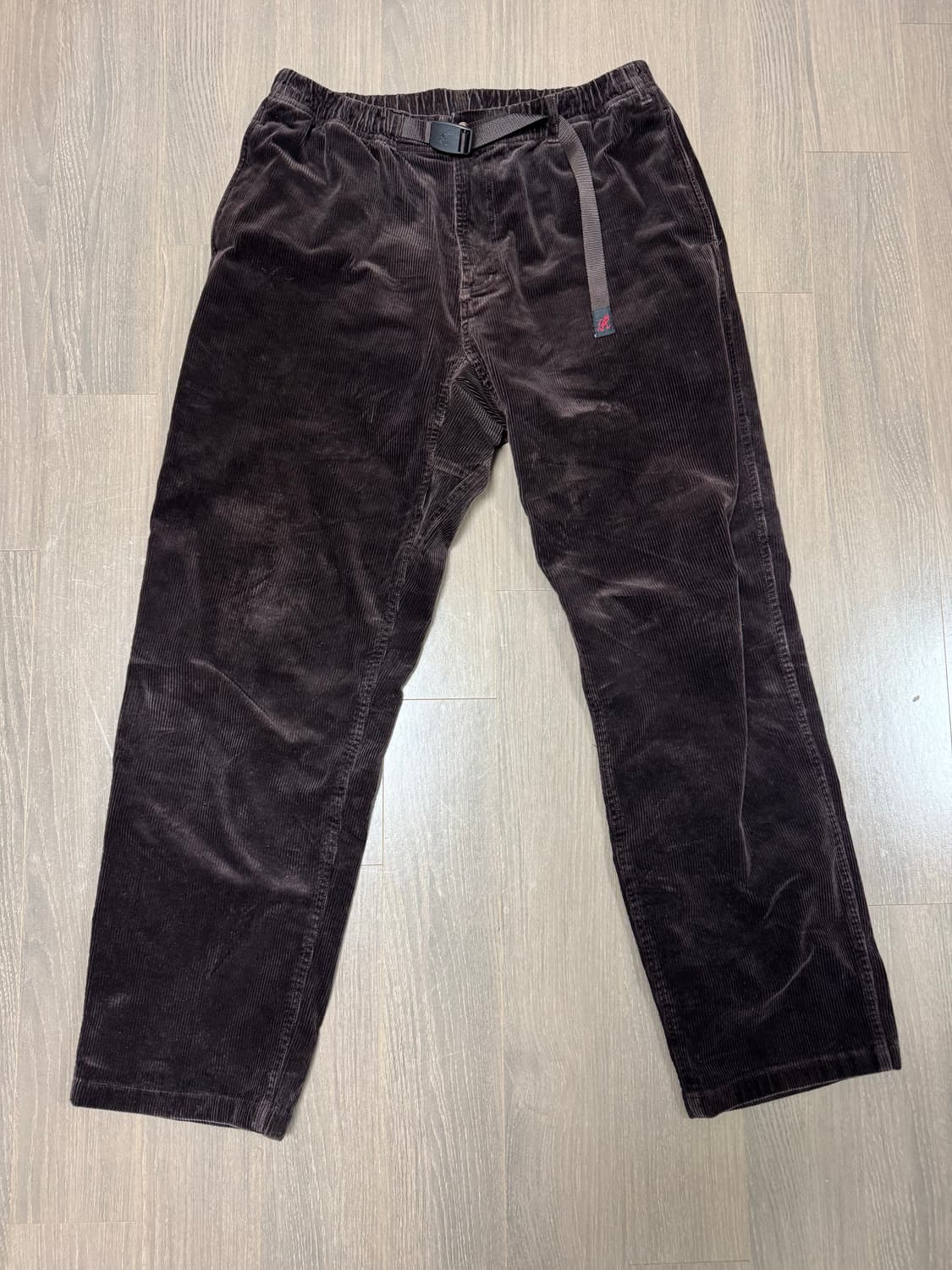 그라미치 다크브라운 코듀로이 팬츠 상품이미지1