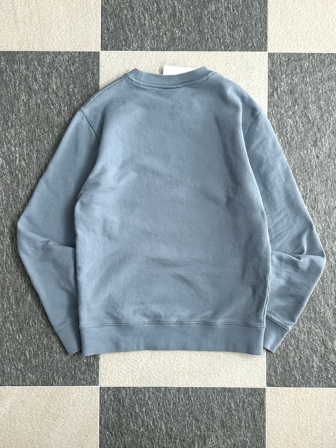 메종키츠네 폭스헤드 뮤트블루 맨투맨  상품이미지5