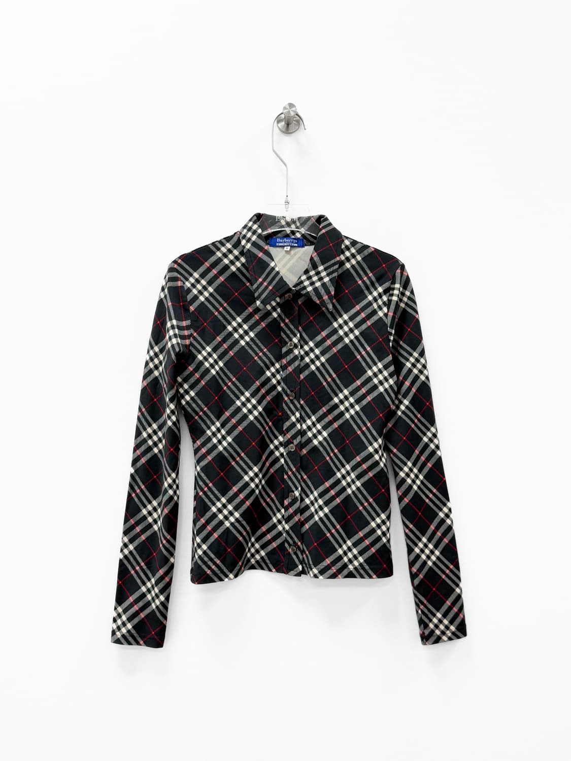 버버리 블루라벨 체크 셔츠 상품이미지2