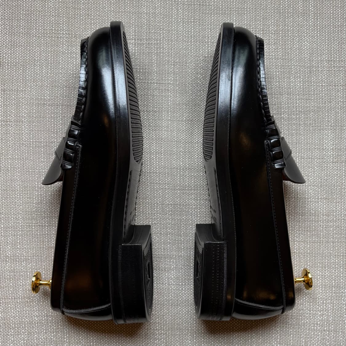 [새제품 26.5EEE] HARUTA 하루타 6550 블랙 페니 로퍼 상품이미지5