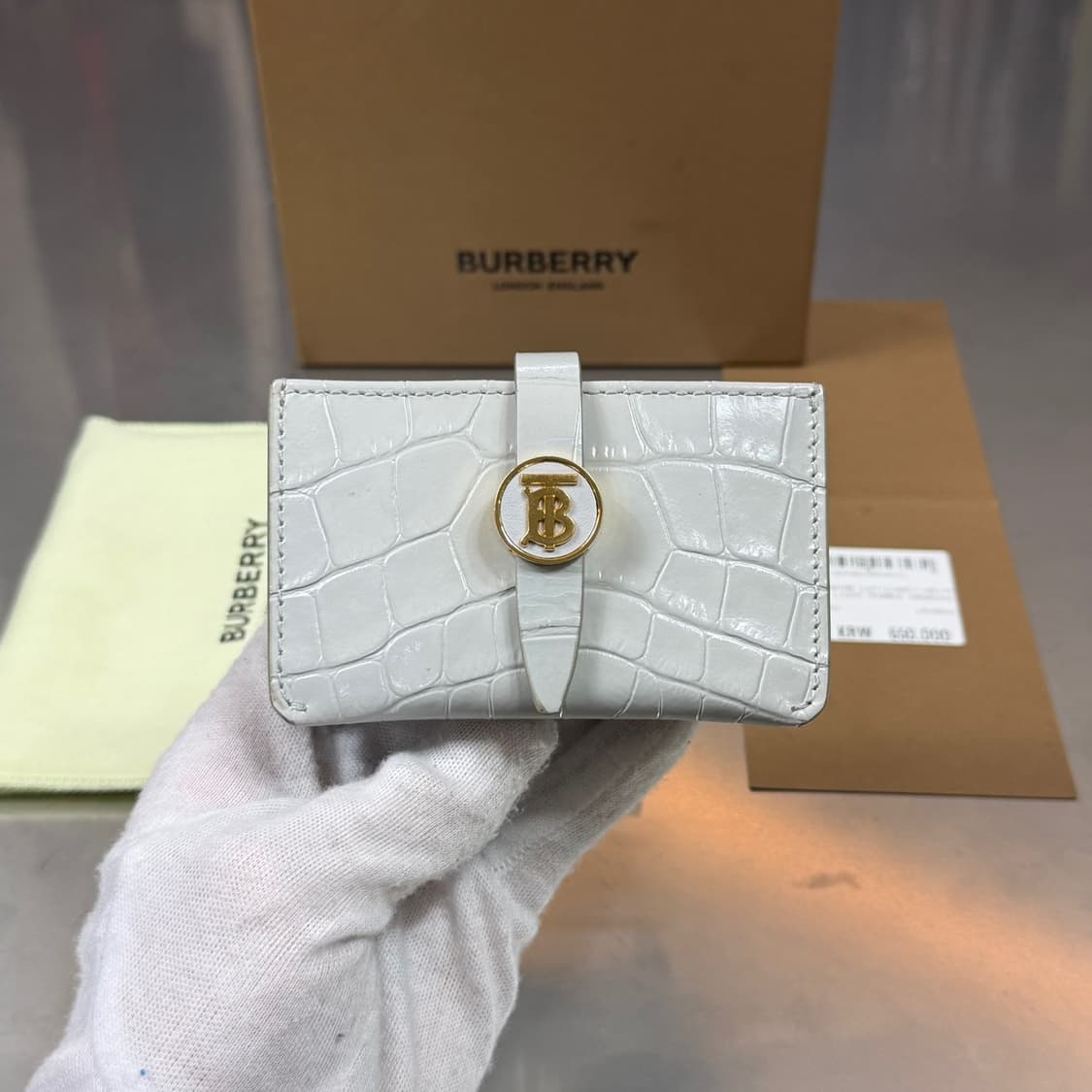 [리오브] 버버리 TB 아코디언 카드지갑 상품이미지2