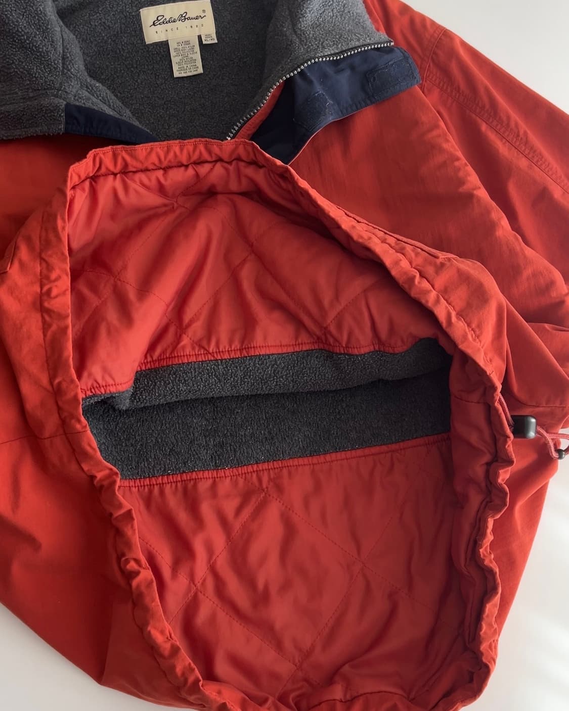 에디바우어 기모 안감 아노락 자켓 XL 상품이미지7