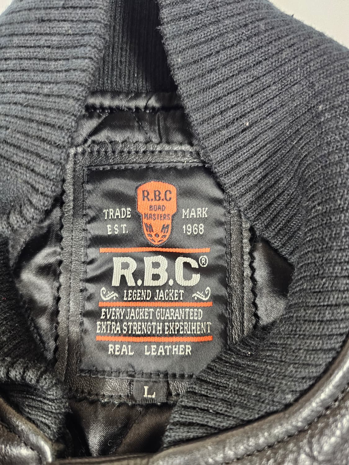 RBC봄버레더자켓 상품이미지3