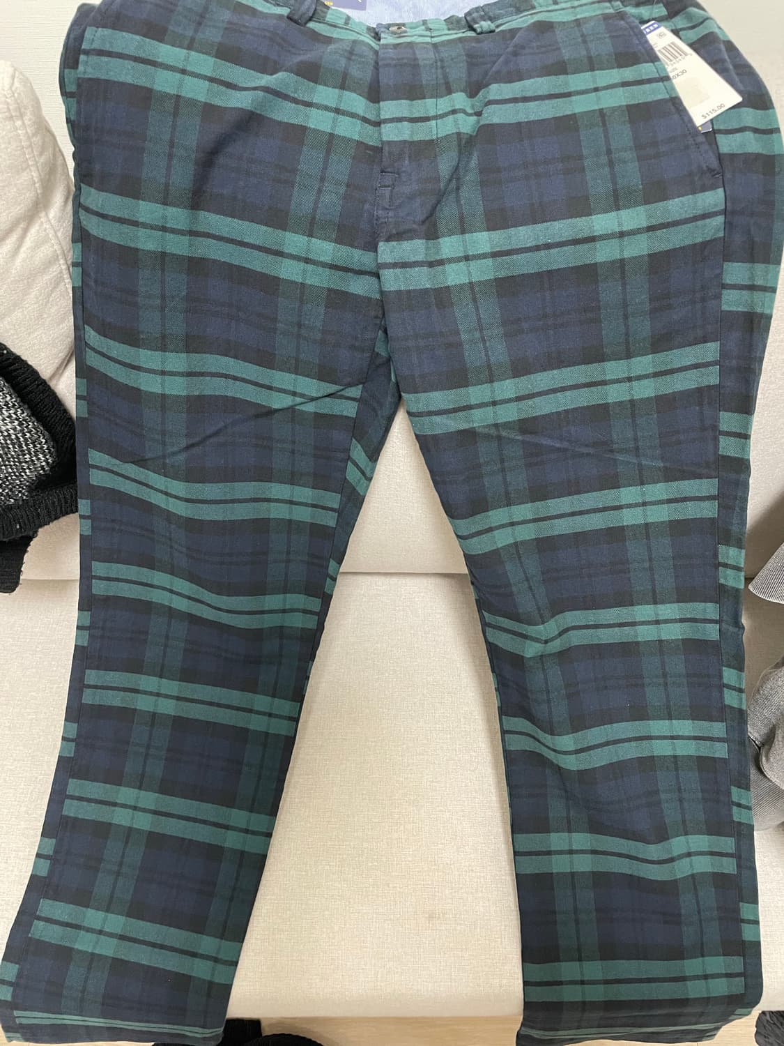 폴로 랄프로렌 블랙워치 타탄 체크 치노 팬츠 상품이미지3