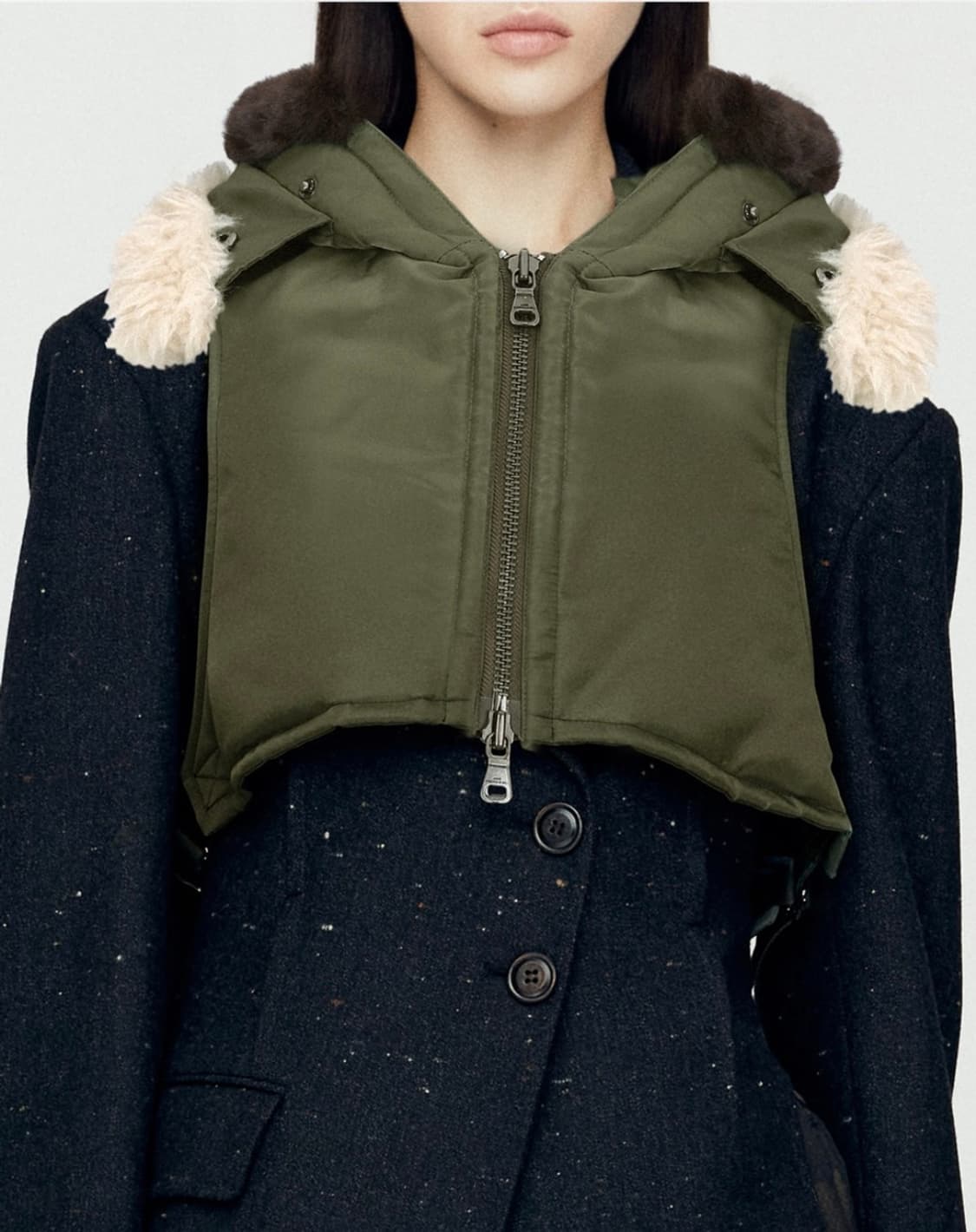 ADSB 앤더슨벨 24FW N2B 후드 패딩 베스트 상품이미지5