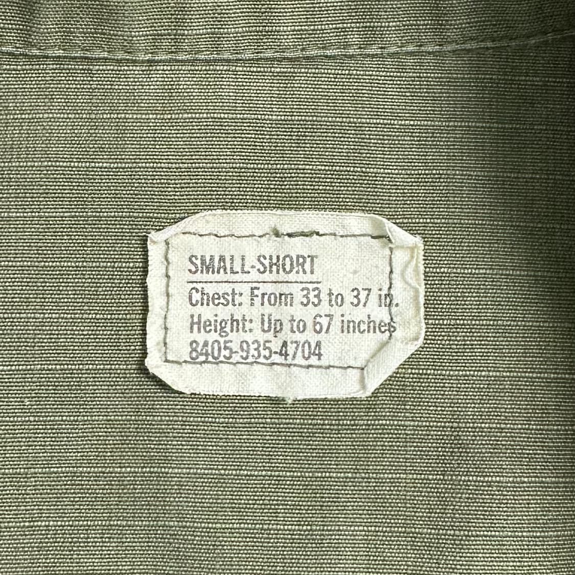 70s 미육군 정글퍼티그 자켓   상품이미지9