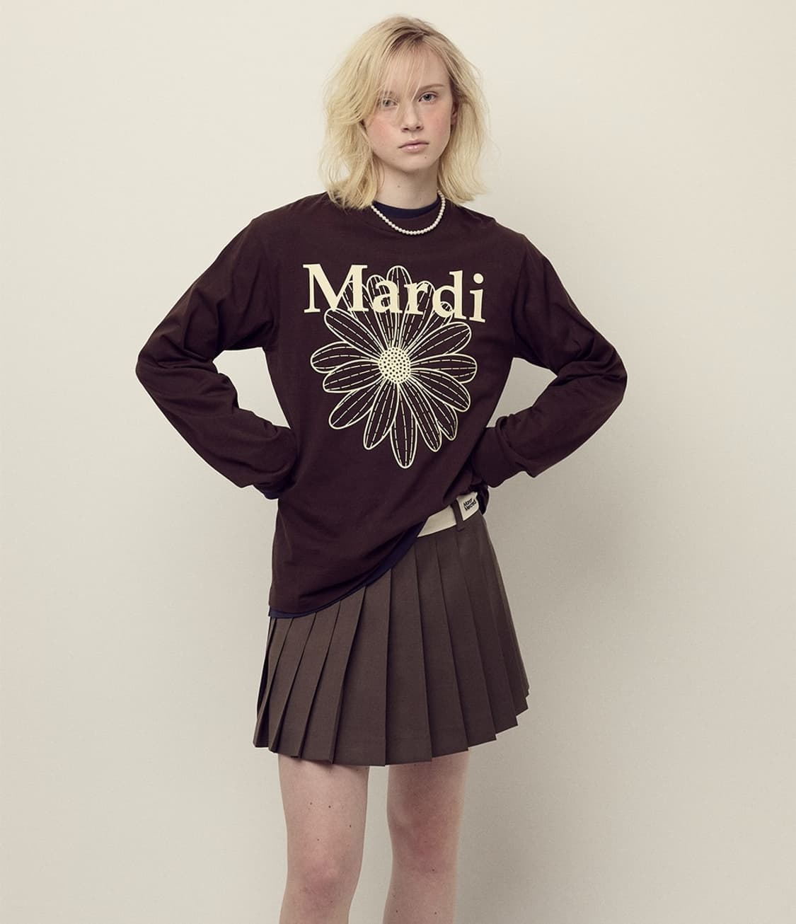 마르디 메크르디 긴팔 티셔츠 상품이미지2