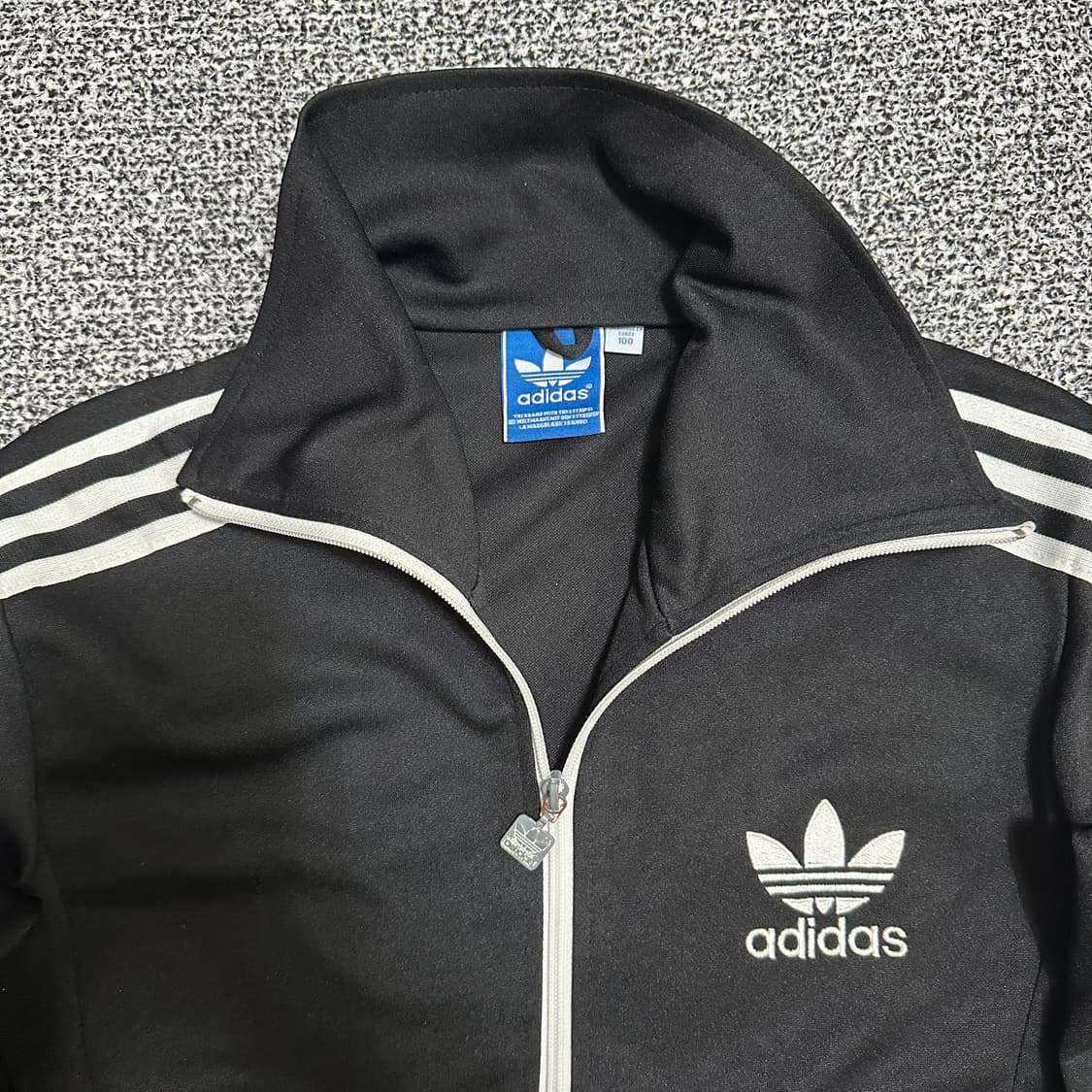 (100) 아디다스 검흰 삼선 트랙탑 유로파 져지 상품이미지2