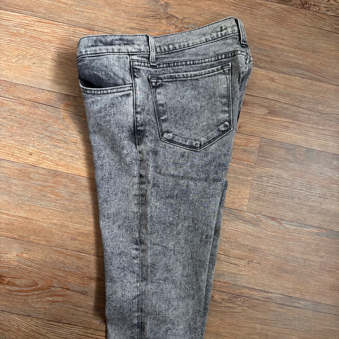 J 제이브랜드 27 그레이 워싱 데님 청바지 슬림 미국 수입 정품 상품이미지9