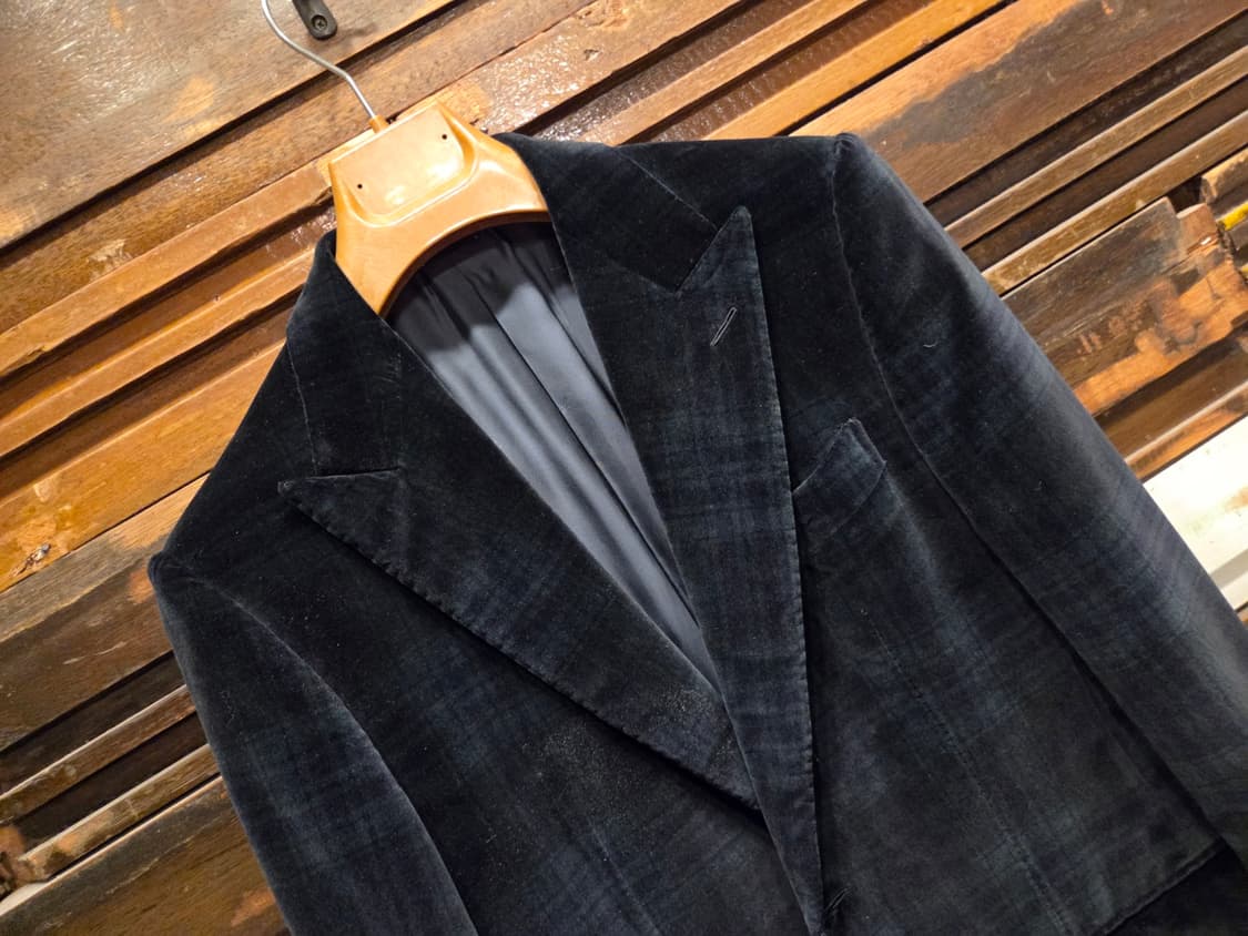 에르메네질도 제냐 꾸띄르 벨루어자켓 상품이미지3