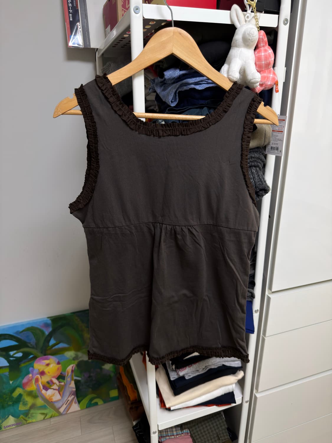 프릴 슬리브리스 상품이미지2